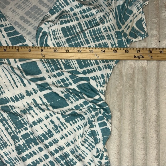 SERAPHINE Blue and White Patterned Dress Size 6 - Picture 8 of 8